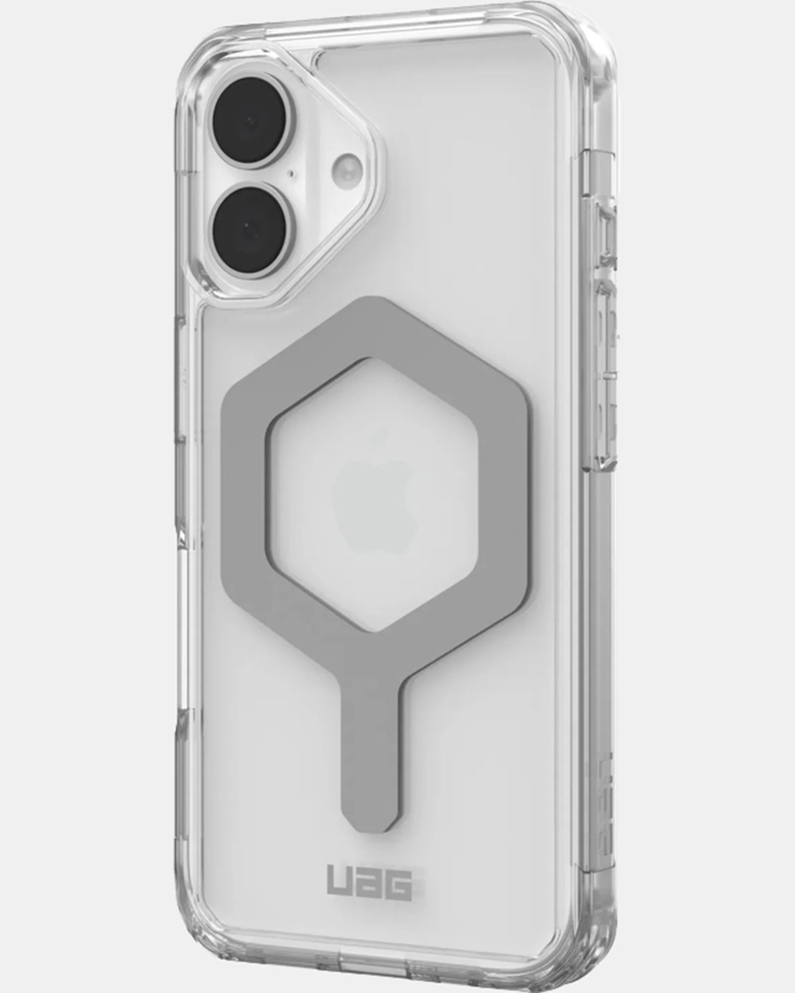 UAG Plyo Magsafe Compatible Phone Case for iPhone 16 (Ice/White) - Image 6