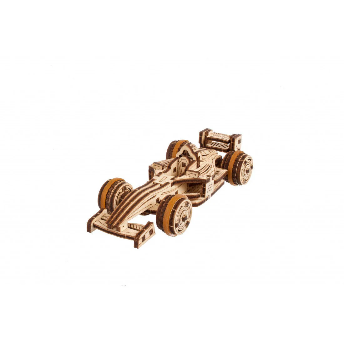 Ugears Compact Racer Wooden 3D Puzzle Model Kit - Image 4