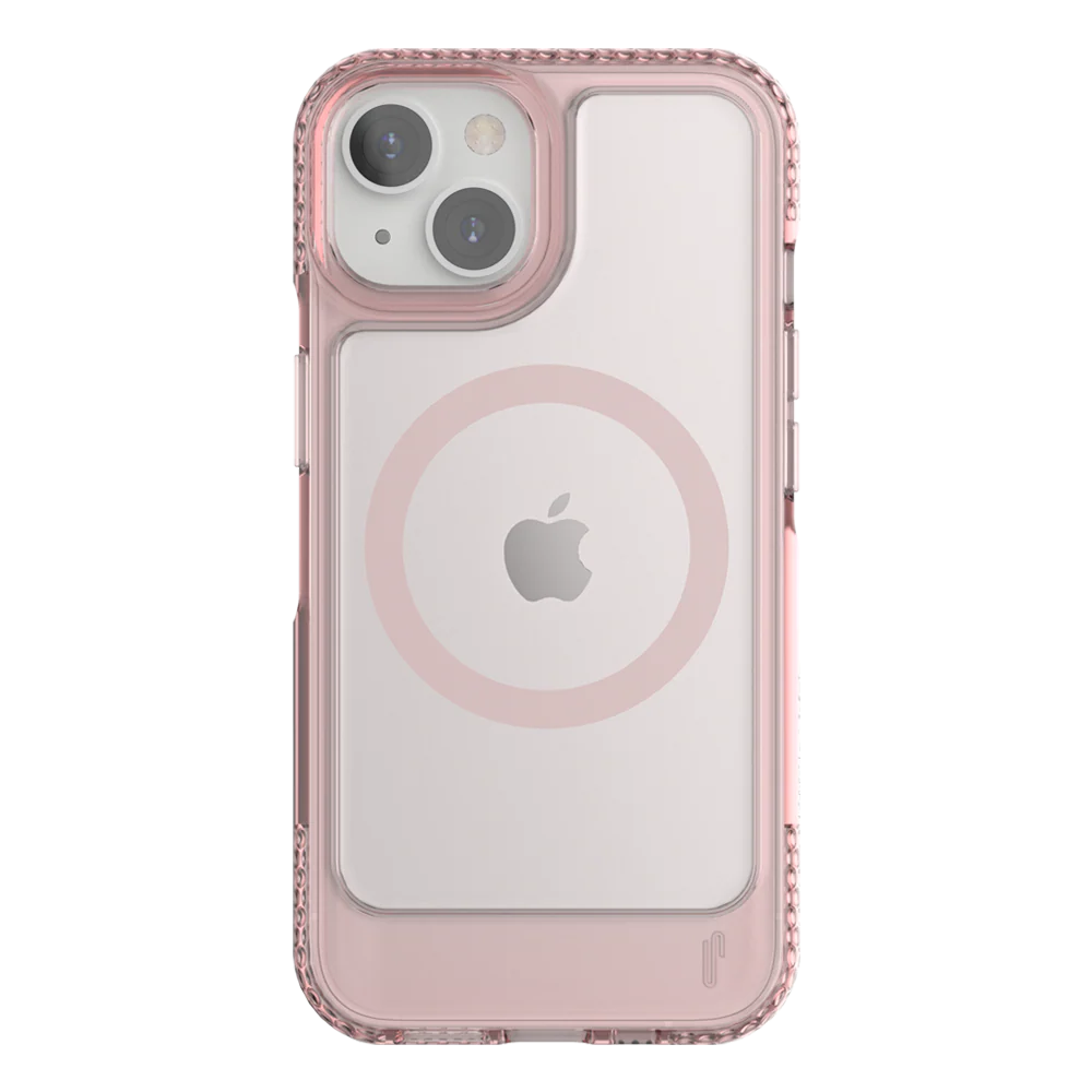 Ugly Rubber iPhone 14/13 U-Model Bumper Case with MagSafe (Pink)