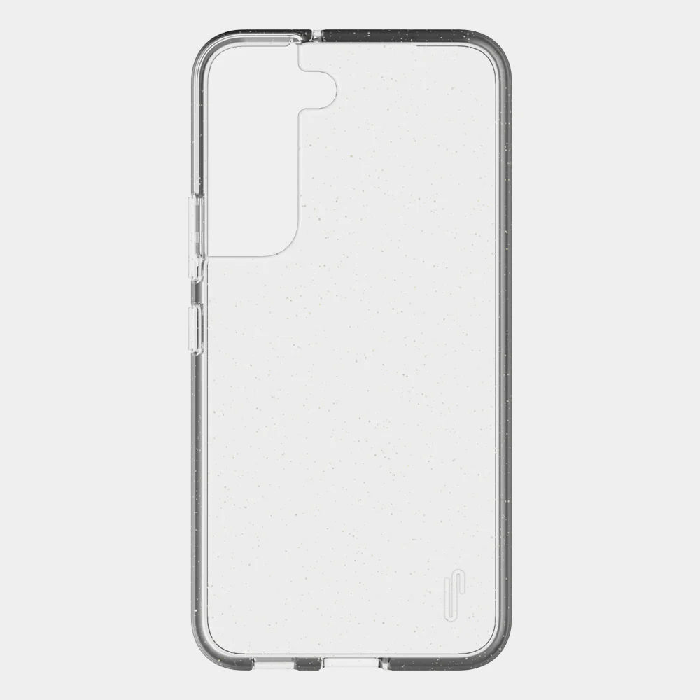 Ugly Rubber Samsung s22 Vogue Glitter Infused Armor Case (Clear) - Image 3