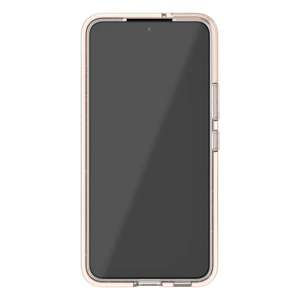 Ugly Rubber Samsung s22 Vogue Glitter Infused Armor Case (Rose Gold) - Image 5