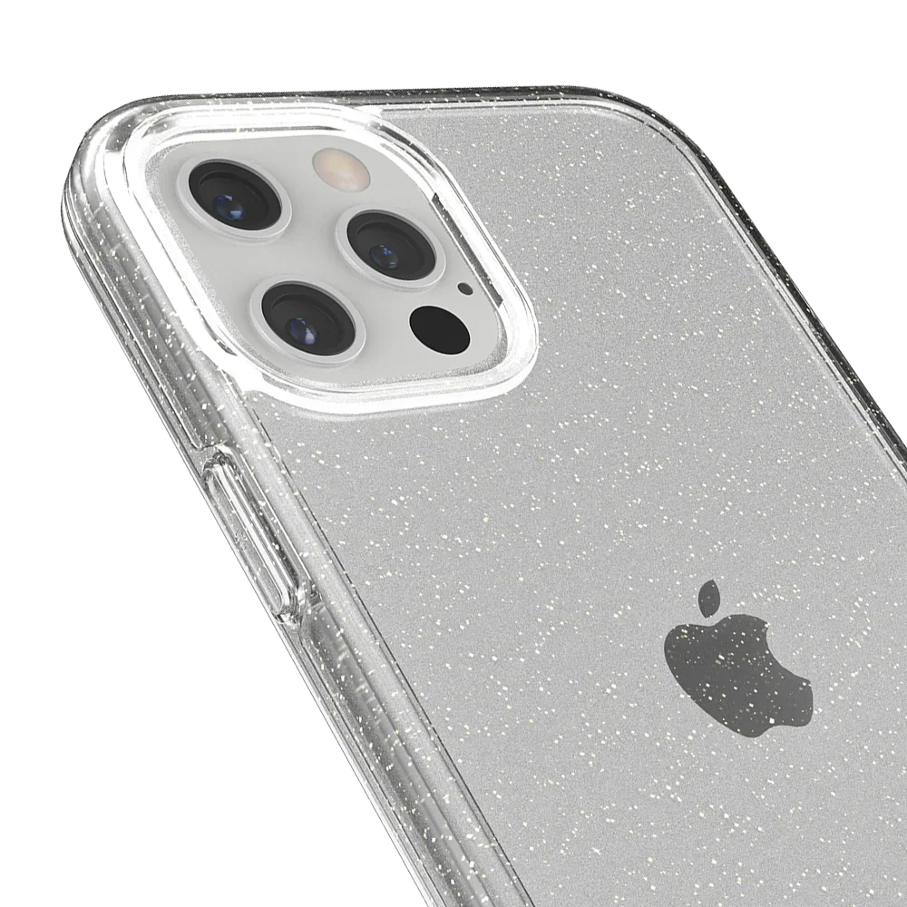 Ugly Rubber Vogue for iPhone 12 Pro Max - Glitter Clear
