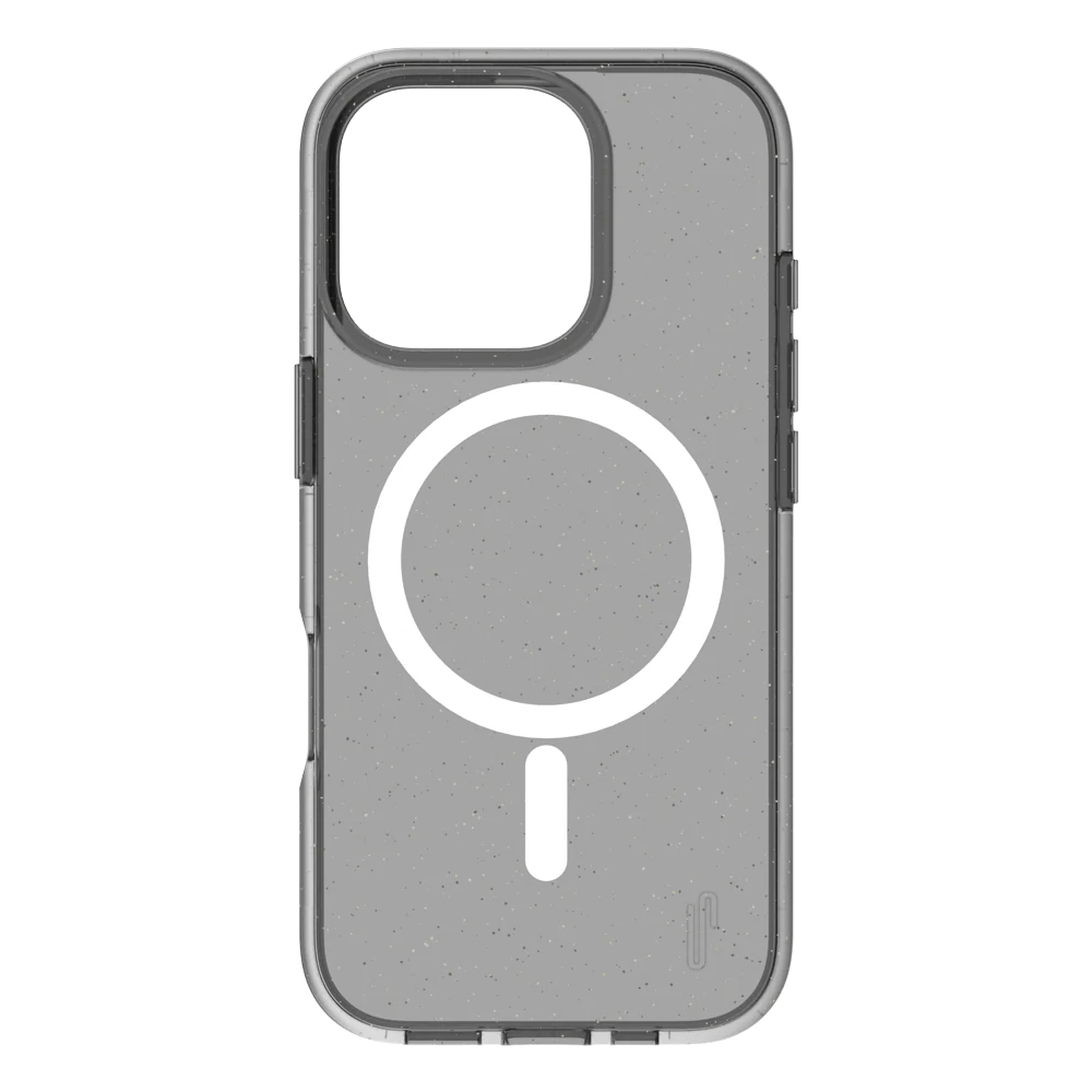 Ugly Rubber Vogue for iPhone 16 Plus (Glitter Black)