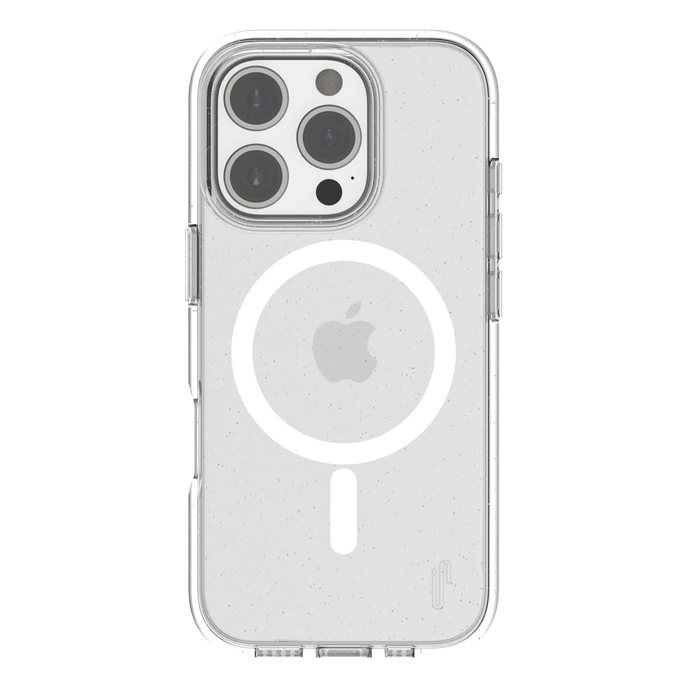 Ugly Rubber Vogue for iPhone 16 Pro Max (Glitter Clear) - Image 3