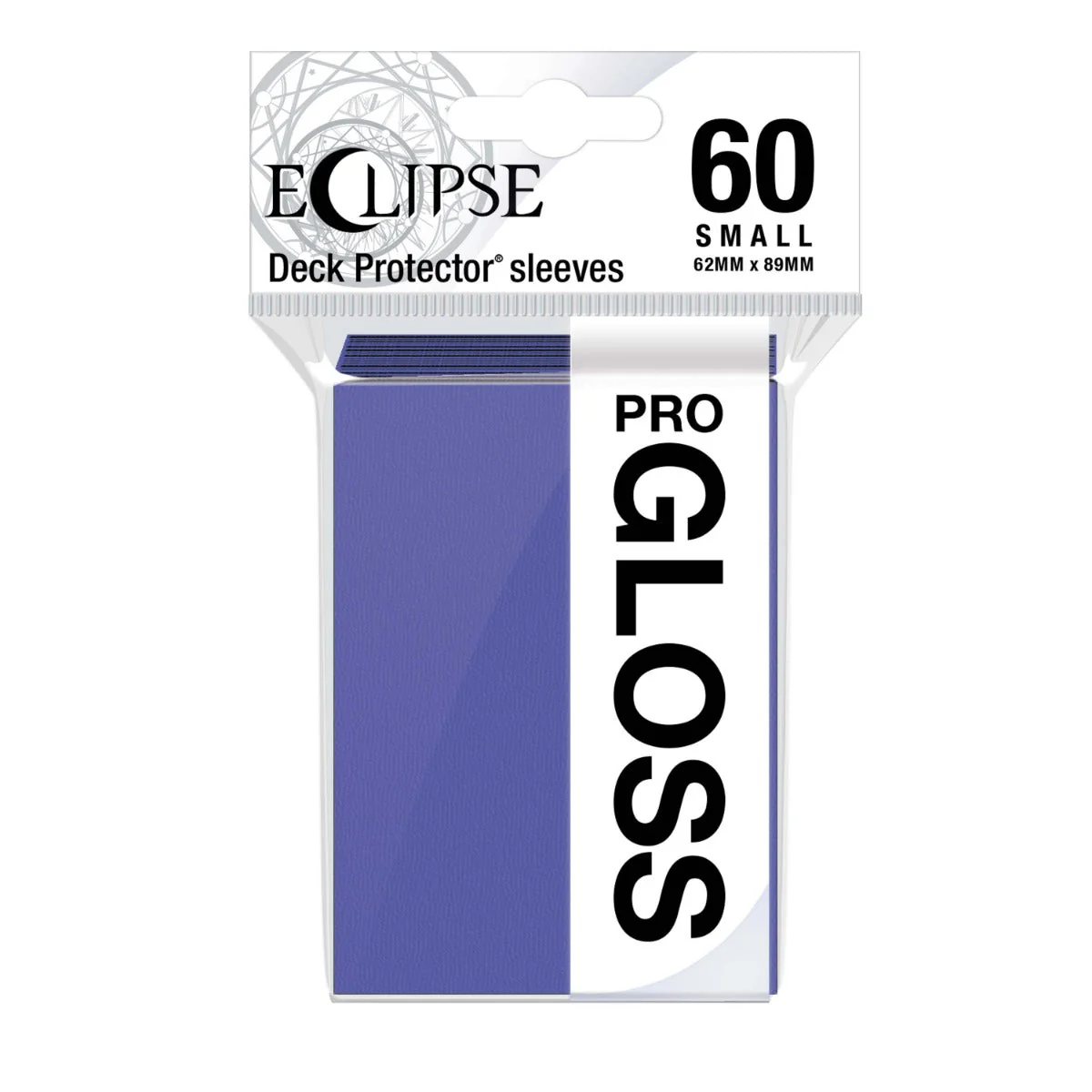 Ultra Pro: UP15634 Eclipse Gloss Small Sleeves 60 pack (Royal Purple)