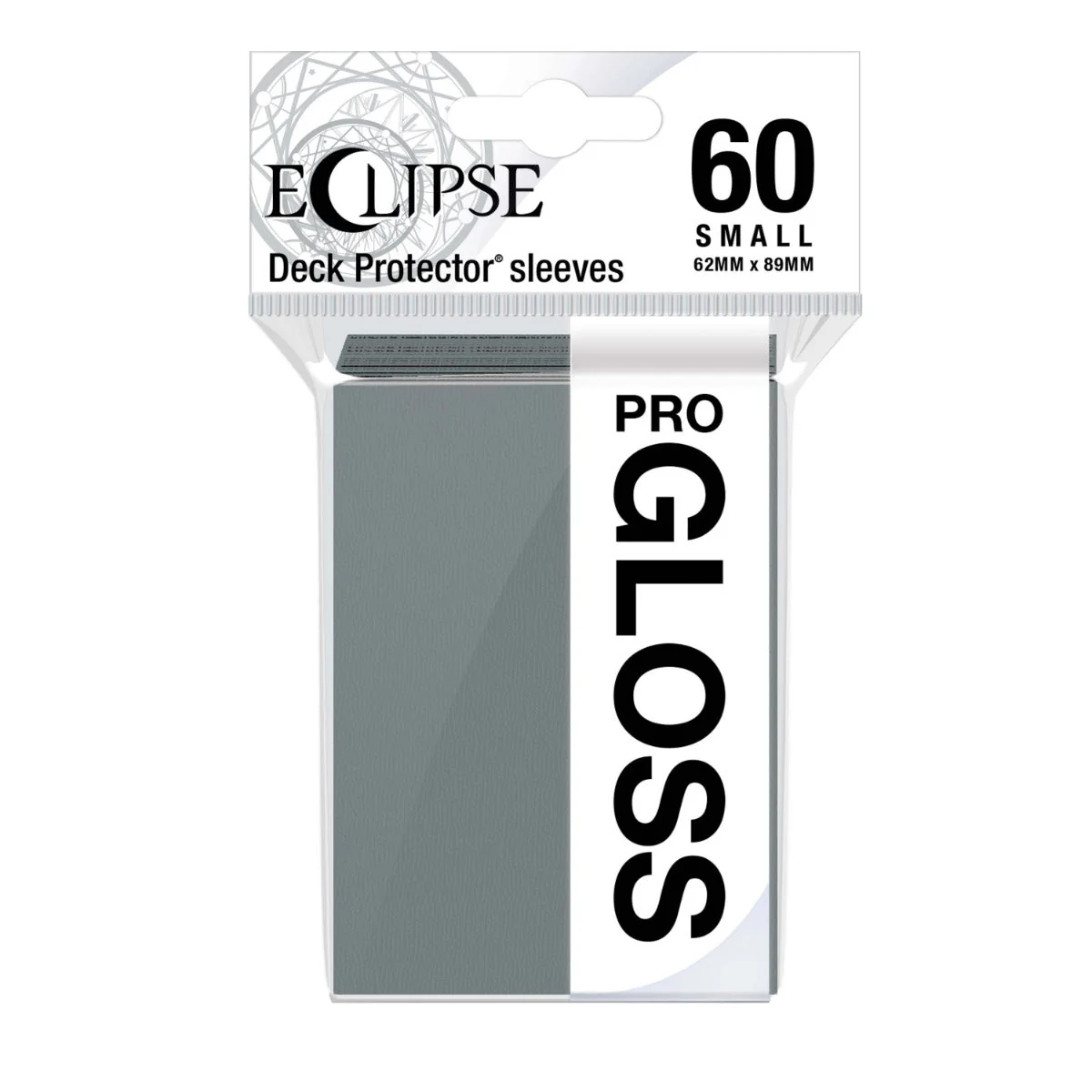 Ultra Pro: UP15635 Eclipse Gloss Small Sleeves 60 pack (Smoke Grey)