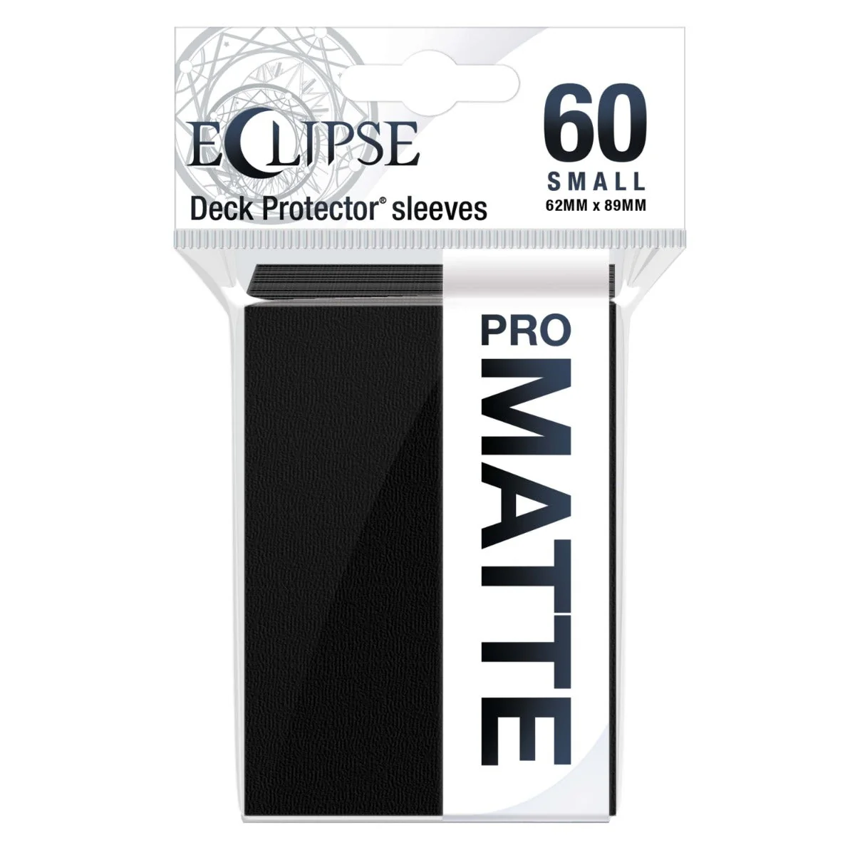 Ultra Pro: UP15637 Eclipse Matte Small Sleeves 60 pack (Jet Black)