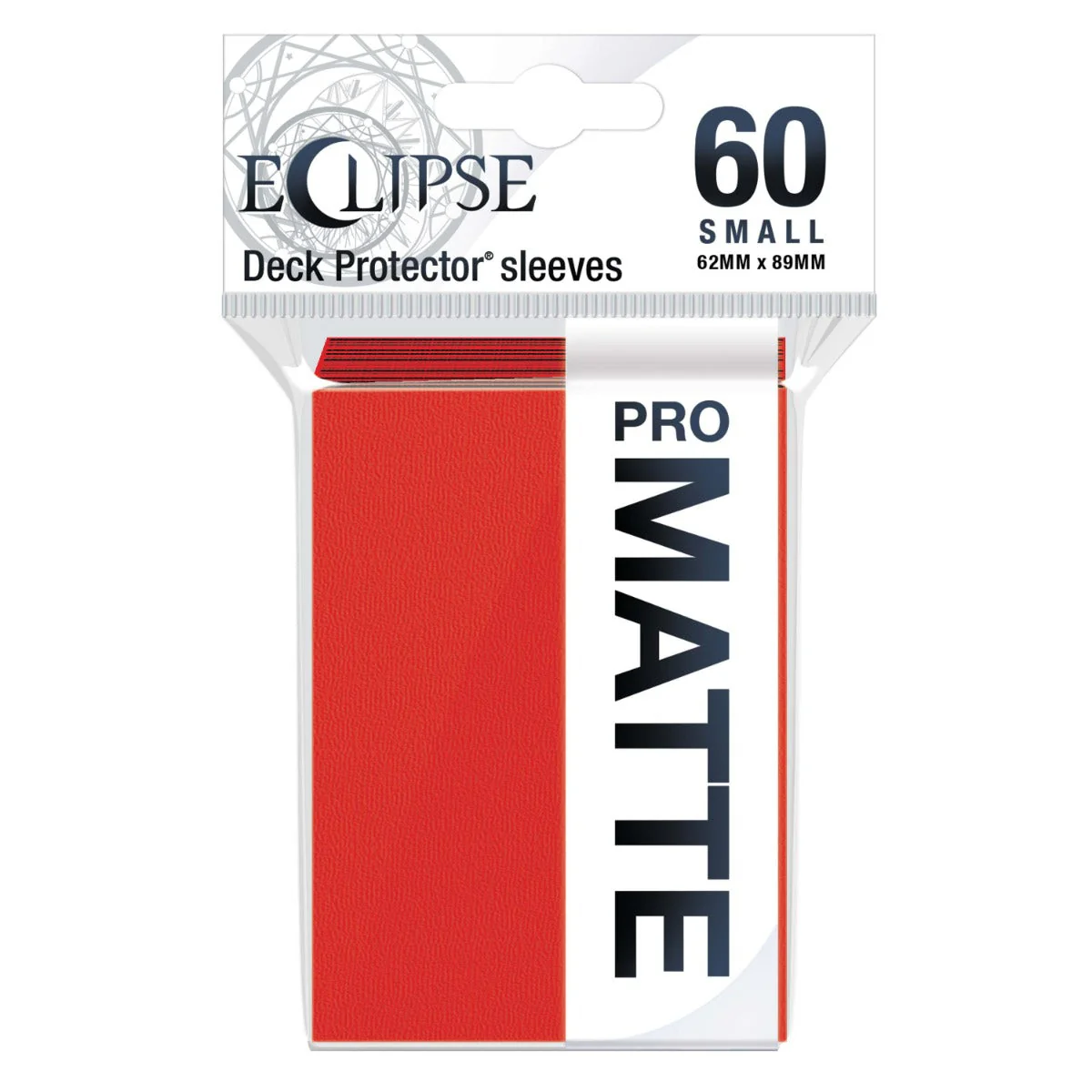 Ultra Pro: UP15640 Eclipse Matte Small Sleeves 60 pack (Apple Red)