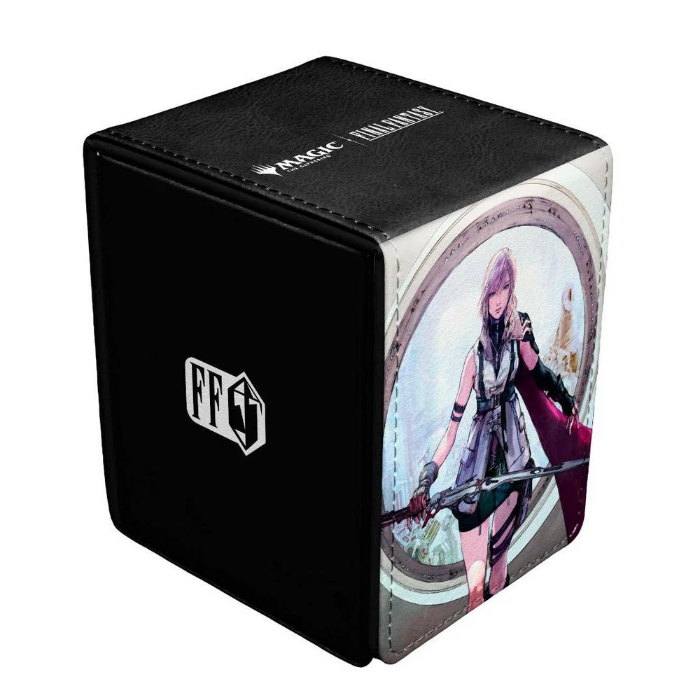 Ultra Pro: UP38493 Magic the Gathering FINAL FANTASY Alcove Flip Deck Box Premium W Cards