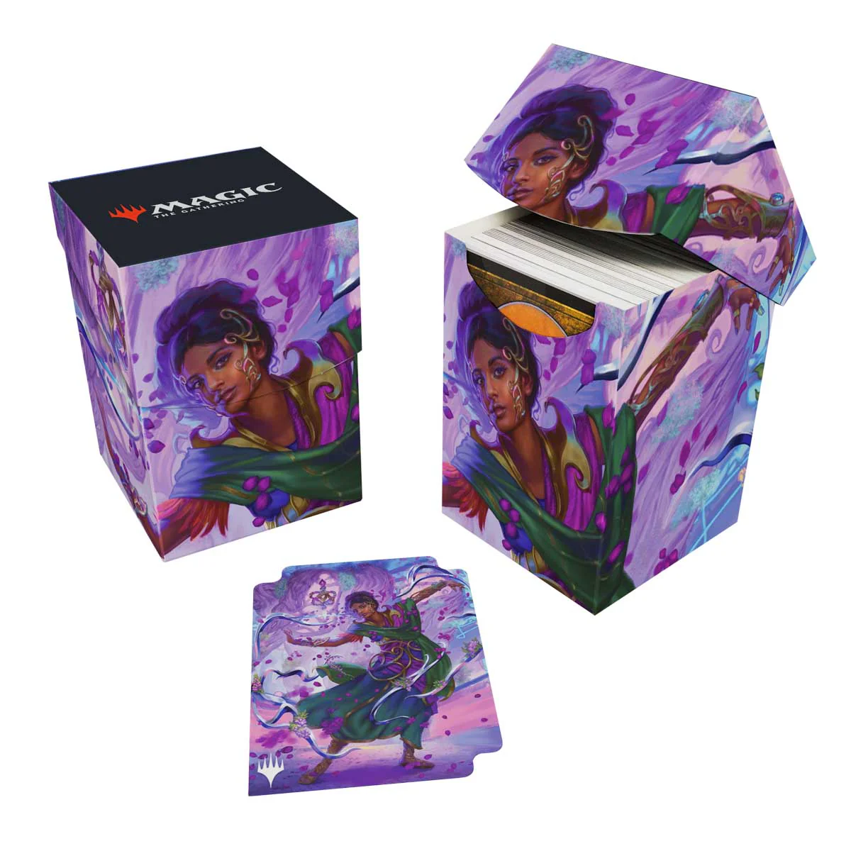 Ultra Pro: UP38667 MTG 2025 Aetherdrift 100+ Deck Box Commander A for MtG Cards - Image 2