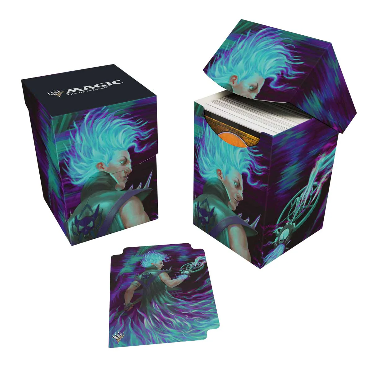 Ultra Pro: UP38670 MTG 2025 Aetherdrift 100+ Deck Box Borderless Racer 2 for MtG Cards - Image 2