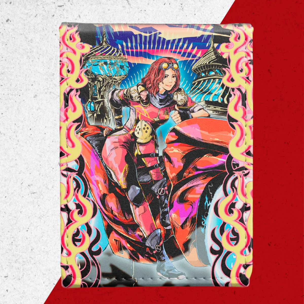 Ultra Pro: UP38676 MTG 2025 Aetherdrift Alcove Flip Deck Box Variant Art PW for MtG Cards - Image 3