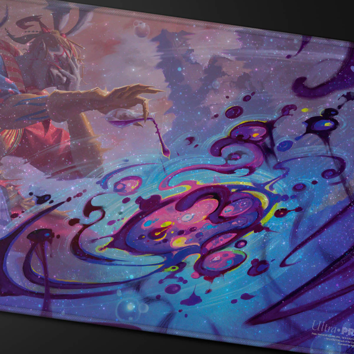 Ultra Pro: UP38767 Magic the Gathering - FINAL FANTASY Black Stitched Playmat Premium for MtG - Image 2