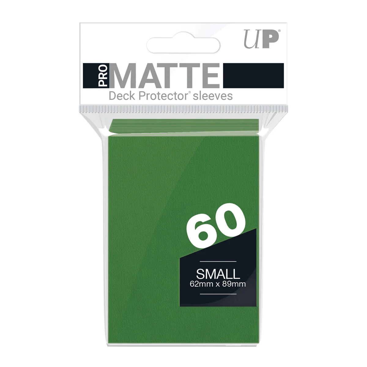 Ultra Pro: UP84265 PRO-Matte 60ct Small Deck Protector sleeves (Green)