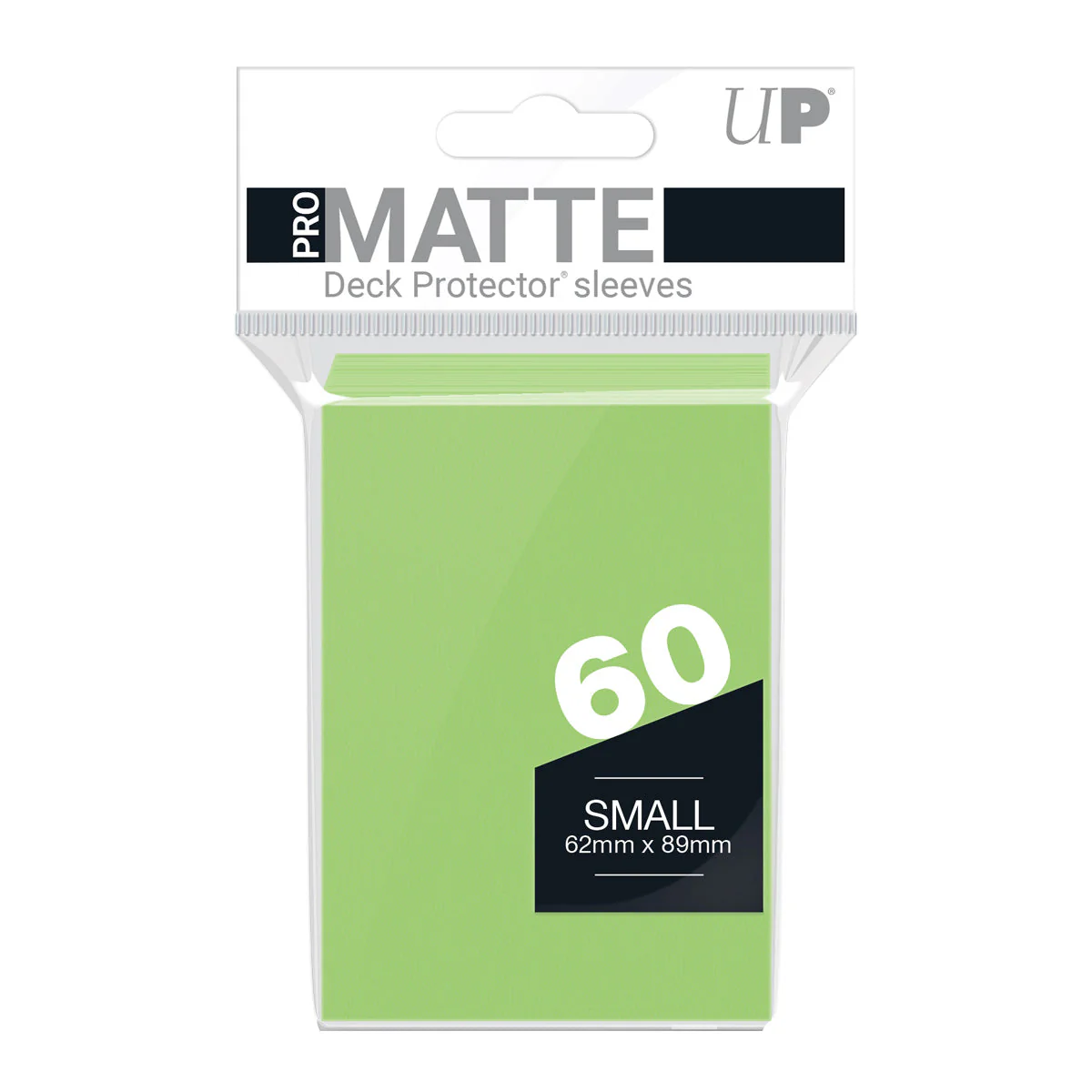 Ultra Pro: UP84272 PRO-Matte 60ct Small Deck Protector sleeves (Lime Green)
