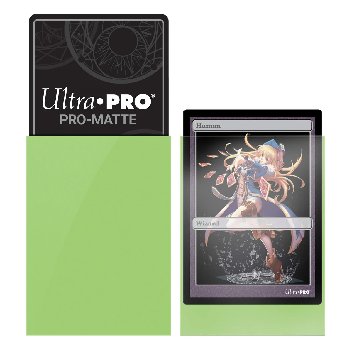 Ultra Pro: UP84272 PRO-Matte 60ct Small Deck Protector sleeves (Lime Green) - Image 3