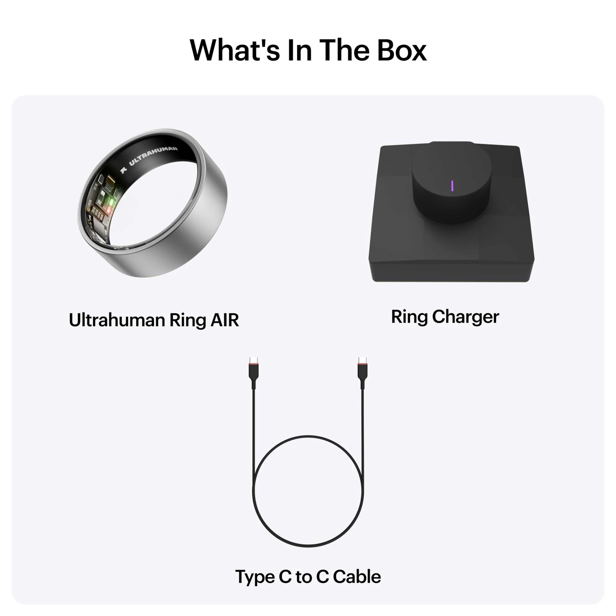 Ultrahuman Ring Air [Size 14] (Raw Titanium) - Image 8