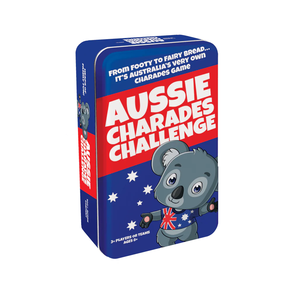 University Games Aussie Charades Challenge Tin