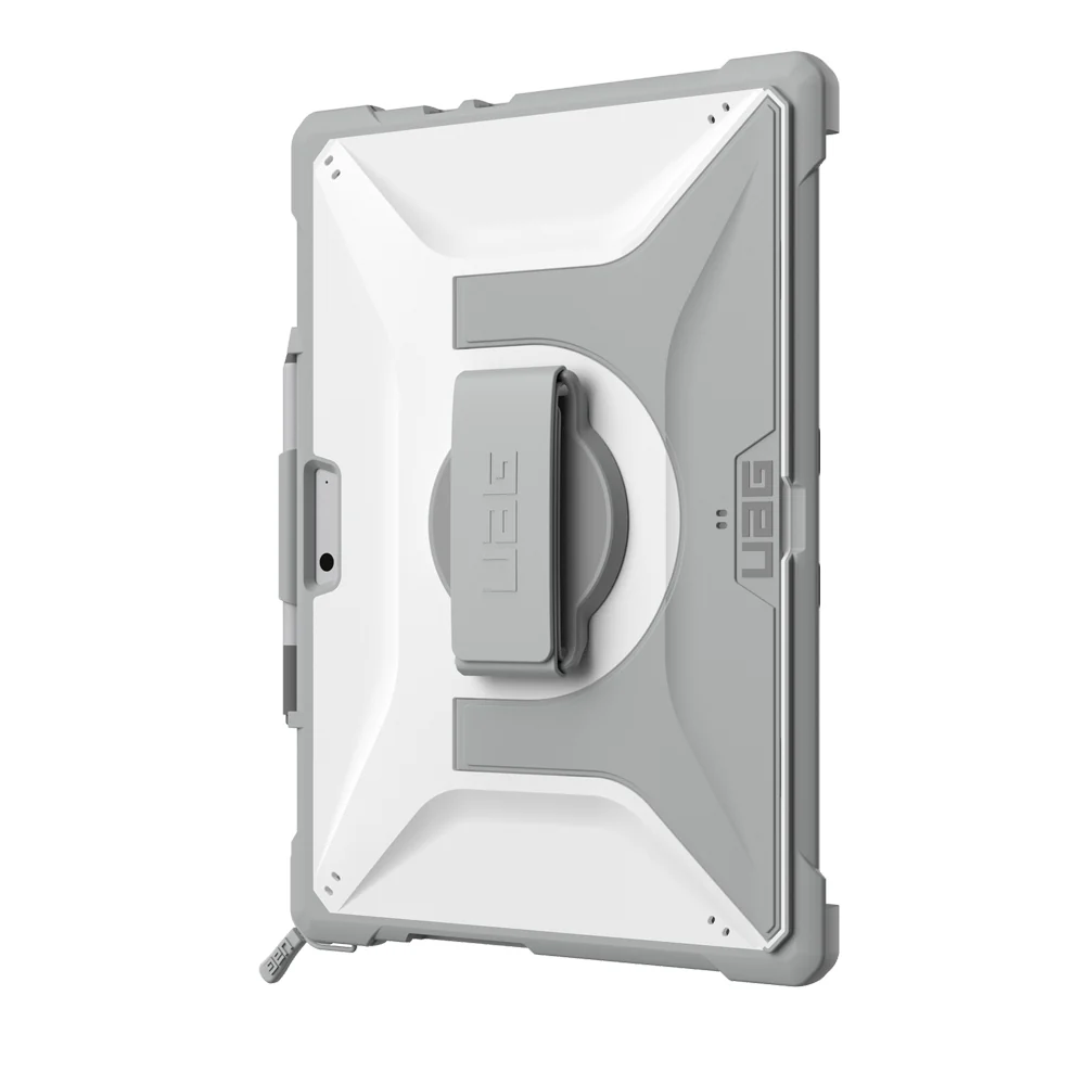 Urban Armour Gear Plasma Healthcare Case with Handstrap For Surface Pro 9 (White/Grey) - Image 2