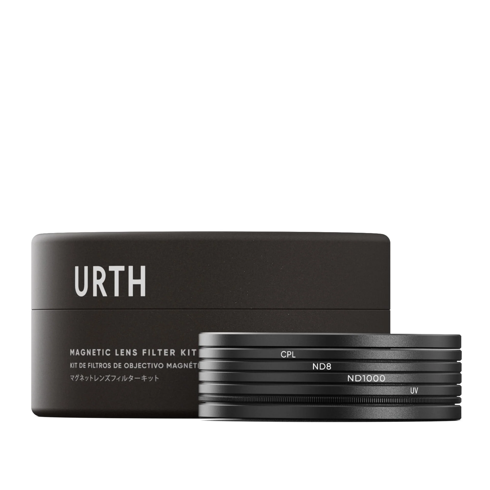 Urth 55mm Magnetic Filter Kit (UV, CPL, ND8, ND1000)