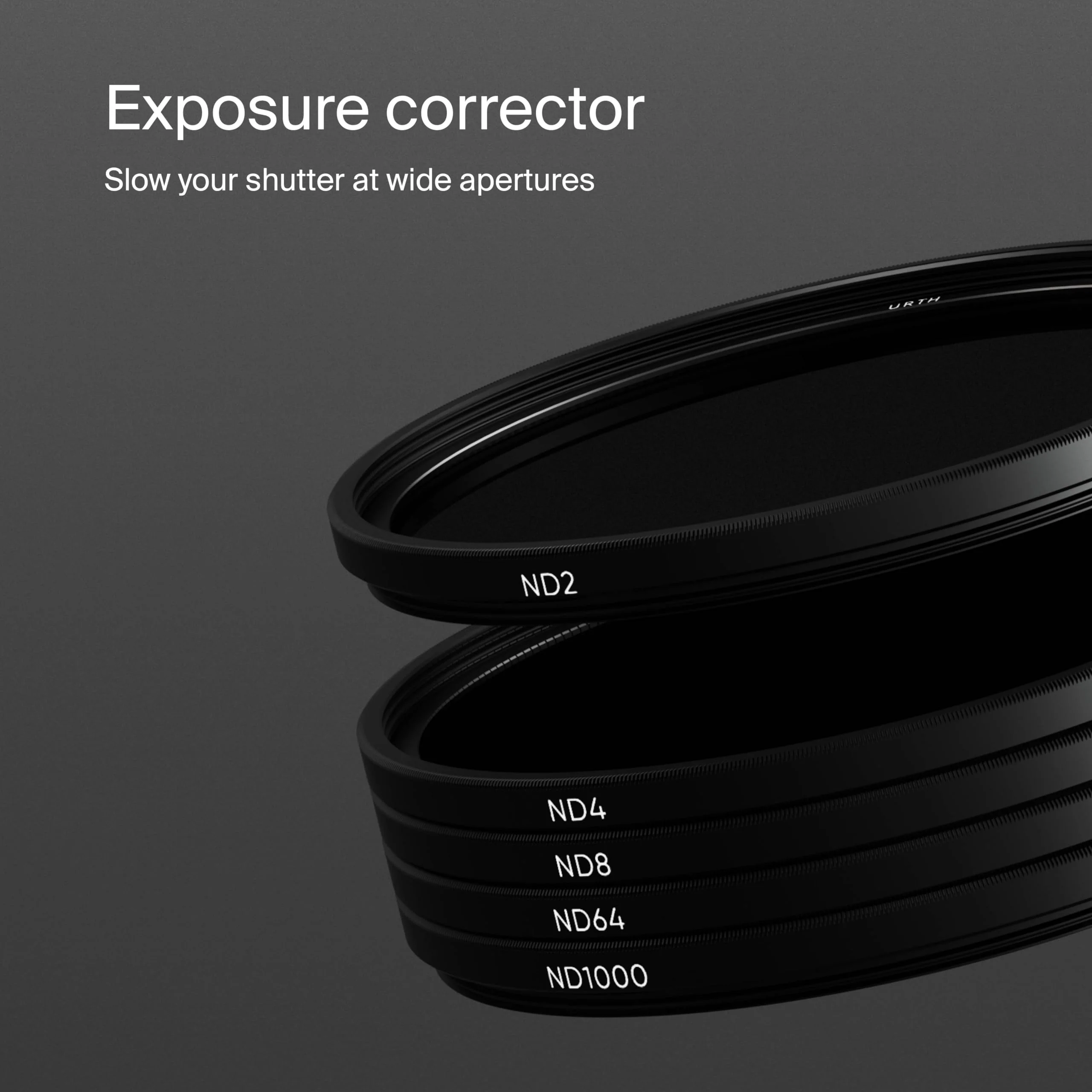 Urth 77mm ND2, ND4, ND8, ND64, ND1000 Lens Filter Kit (Plus+) - Image 4