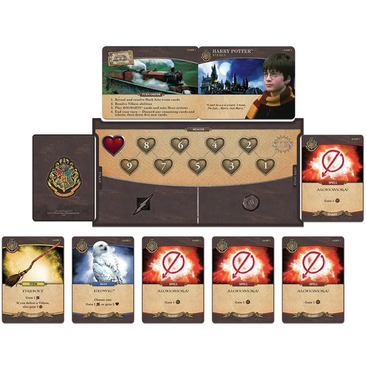 Usaopoly Harry Potter Hogwarts Battle - Image 4