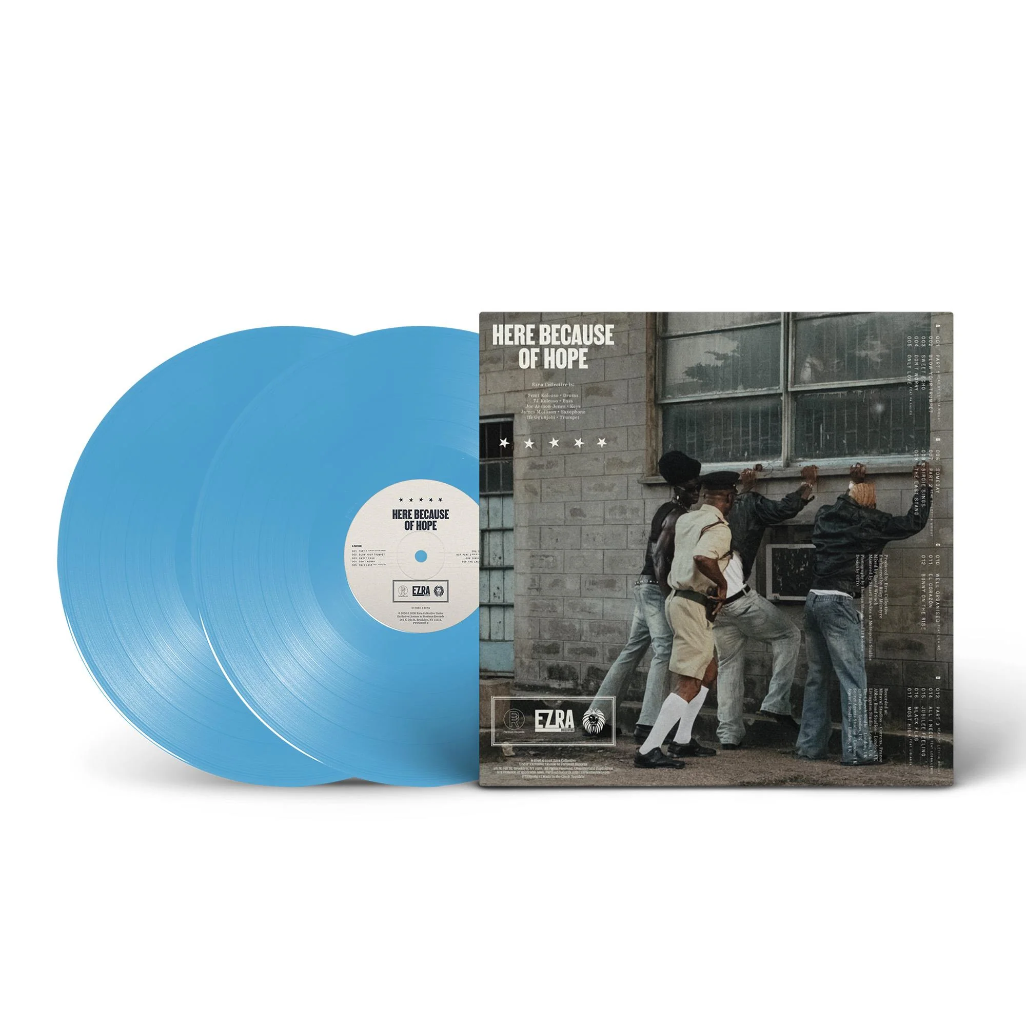 Here Because of Hope (Transparent Blue Vinyl) - Image 2