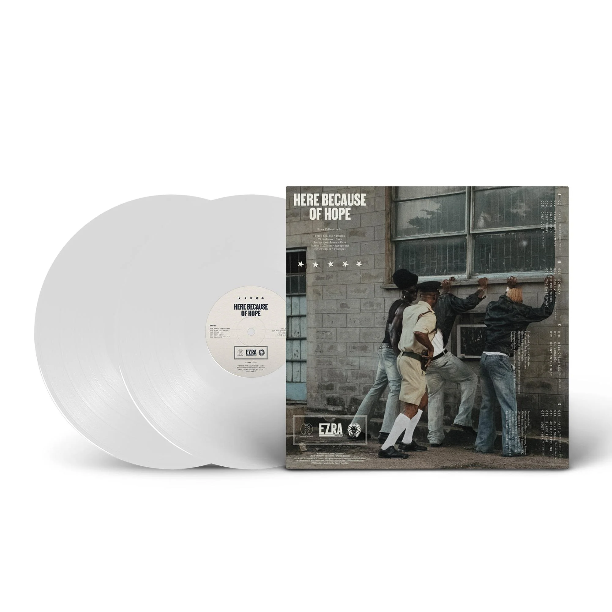 Here Because of Hope (Transparent White Vinyl) - Image 2