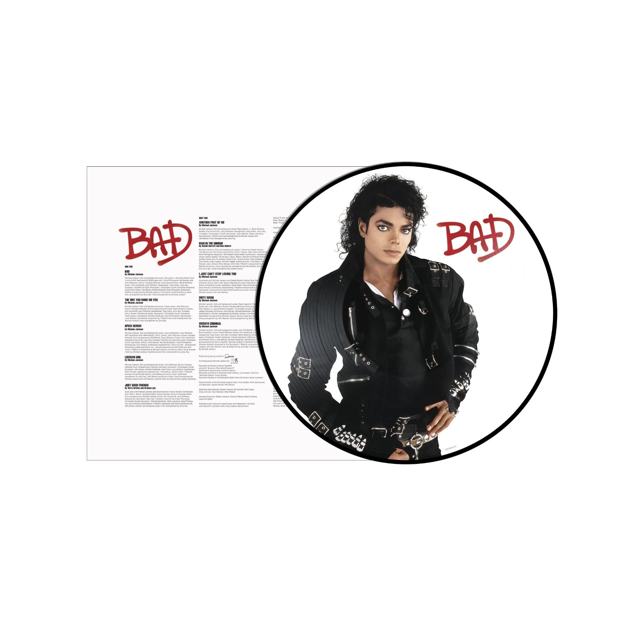 Bad (Limited Edition Vinyl Picture Disc Reissue)