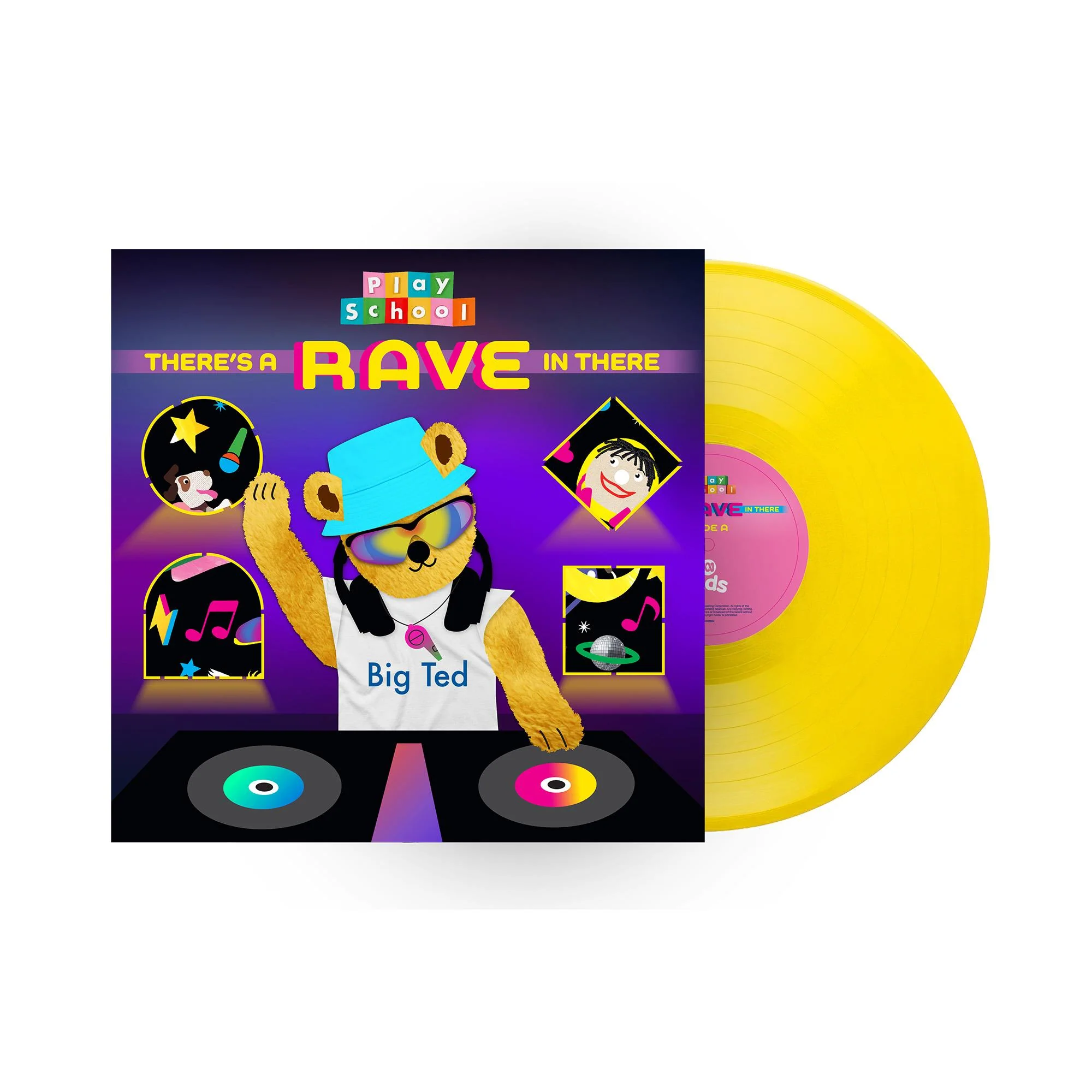 There's A Rave In There (60th Anniversary Special Limited Edition Volvelle Wheel Yellow Vinyl)