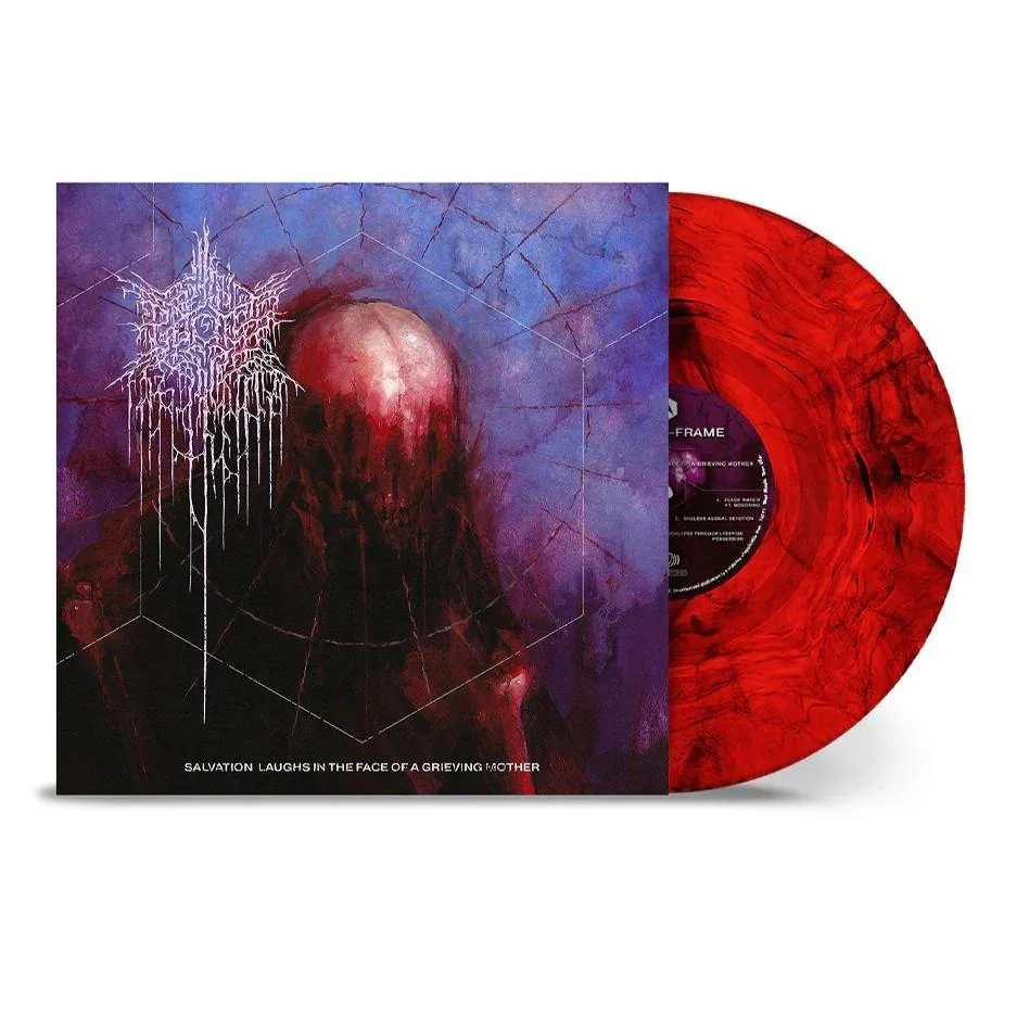 SALVATION LAUGHS IN THE FACE OF A GRIEVING MOTHER (Red/Black Marbled Vinyl)