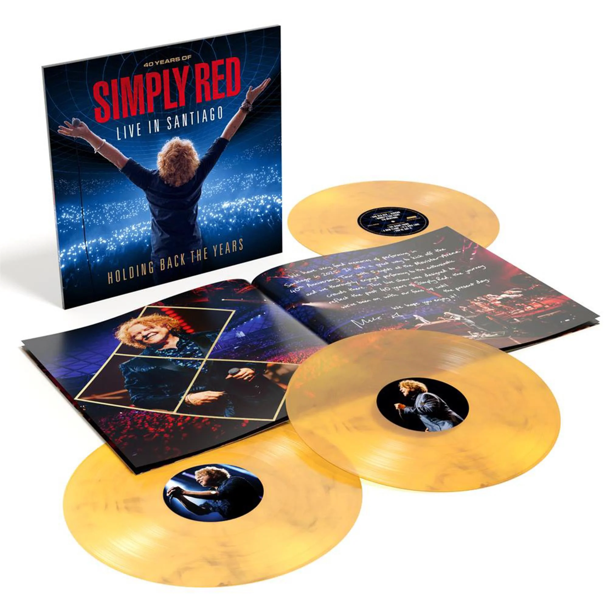 Holding Back The Years: Live In Santiago (Limited Coloured Vinyl)