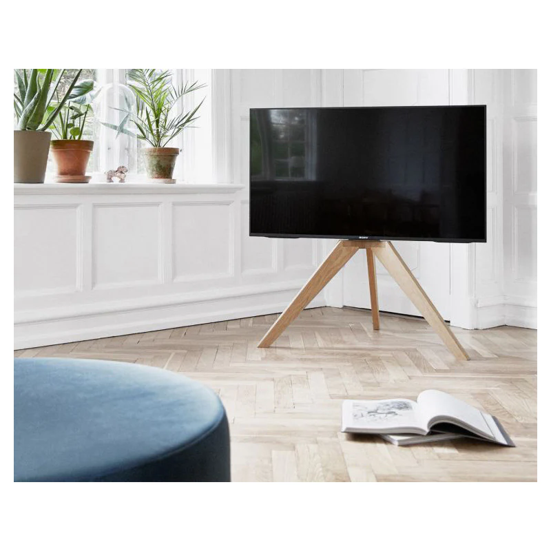 Vogel's NEXTOP1 Scandinavian Design Floor Stand For 46-70" TV (Natural) - Image 2