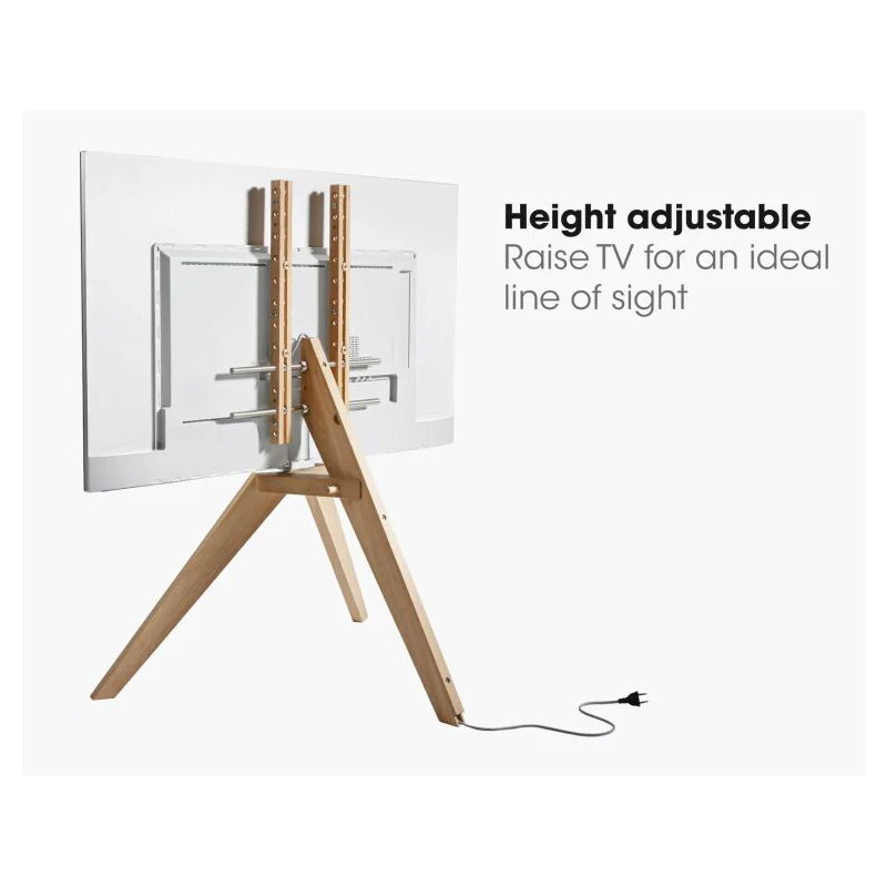 Vogel's NEXTOP1 Scandinavian Design Floor Stand For 46-70" TV (Natural) - Image 5