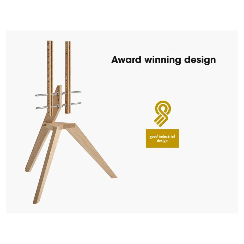 Vogel's NEXTOP1 Scandinavian Design Floor Stand For 46-70" TV (Natural) - Image 7
