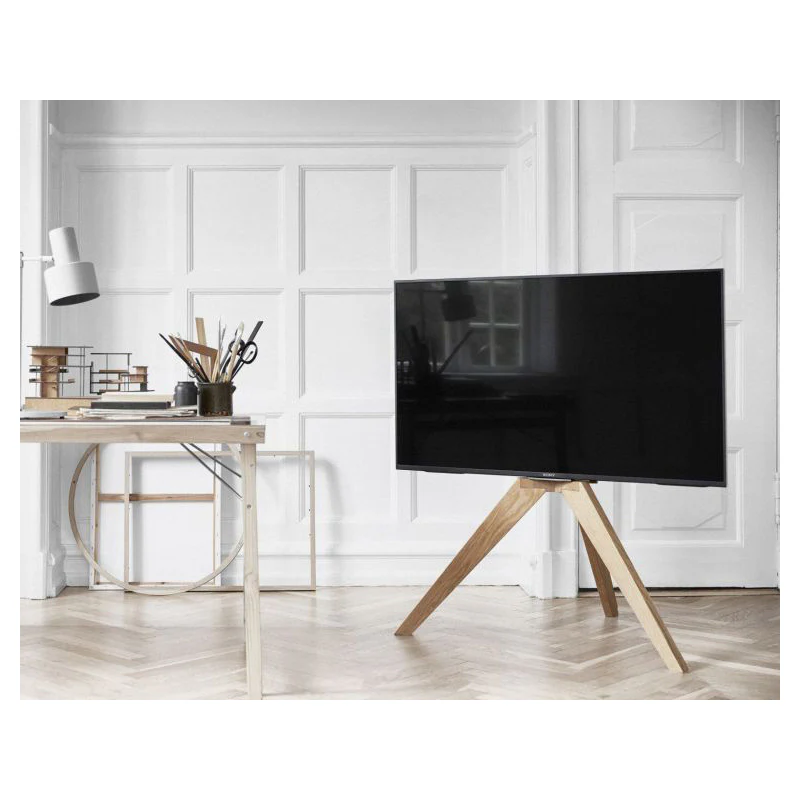 Vogel's NEXTOP1 Scandinavian Design Floor Stand For 46-70" TV (Natural) - Image 8
