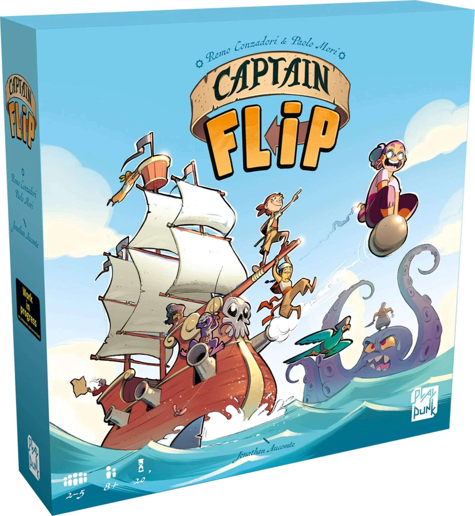 VR Distribution Captain Flip Board Game