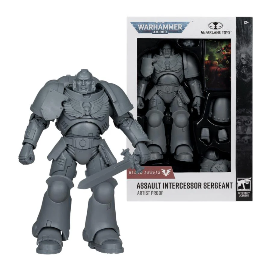 Warhammer 40,000 - Blood Angel Assault Intercessor Sergeant (Artist Proof) 7" Action Figure - Image 4