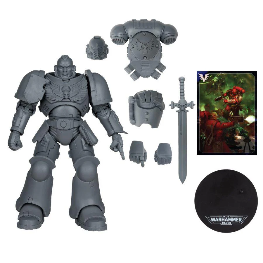 Warhammer 40,000 - Blood Angel Assault Intercessor Sergeant (Artist Proof) 7" Action Figure - Image 5