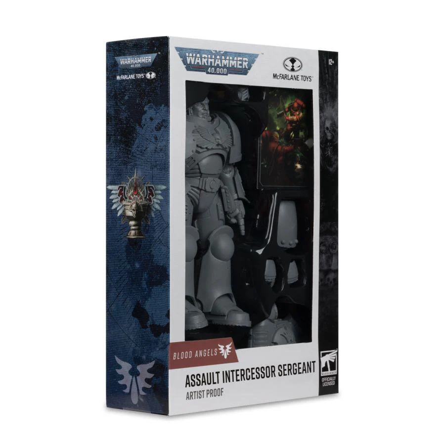 Warhammer 40,000 - Blood Angel Assault Intercessor Sergeant (Artist Proof) 7" Action Figure - Image 6