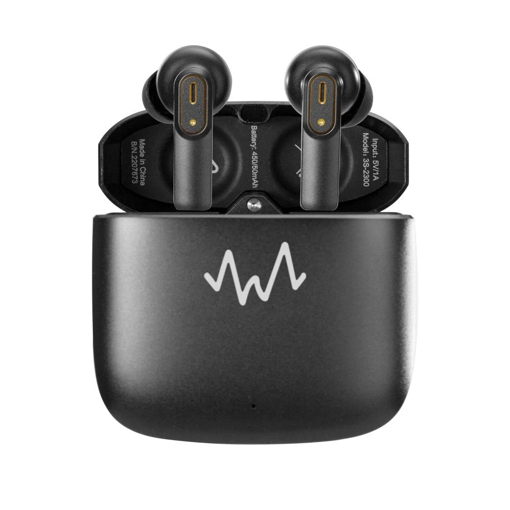 Wave Audio ENC Immersive Pro True Wireless Earbuds (Silver) - Image 6
