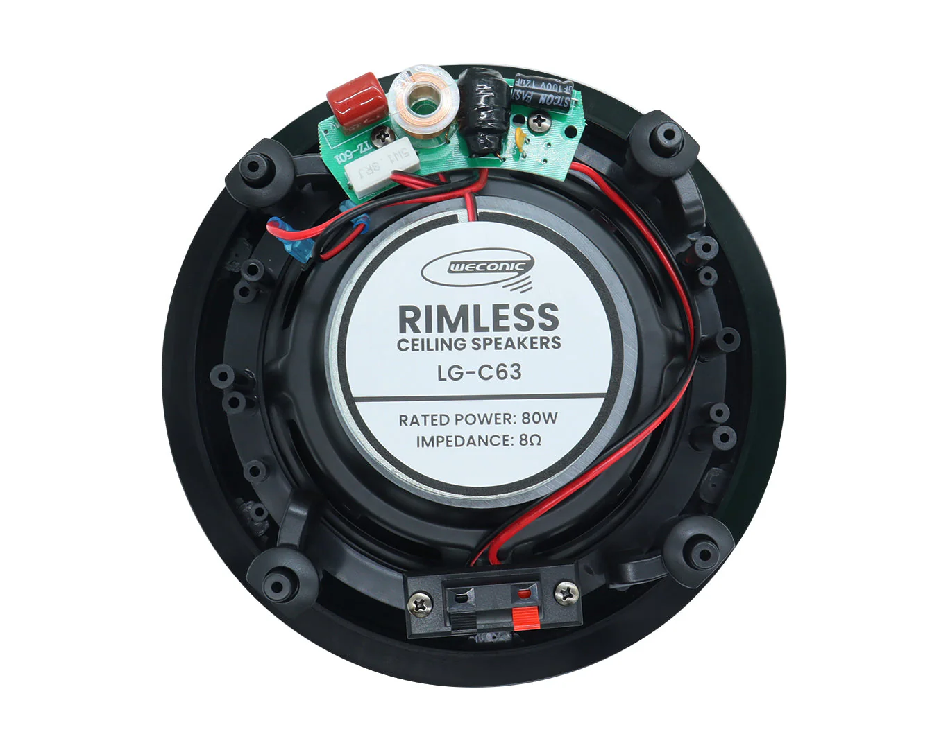 Weconic 6" 160W Rimless Ceiling Speakers - Image 5