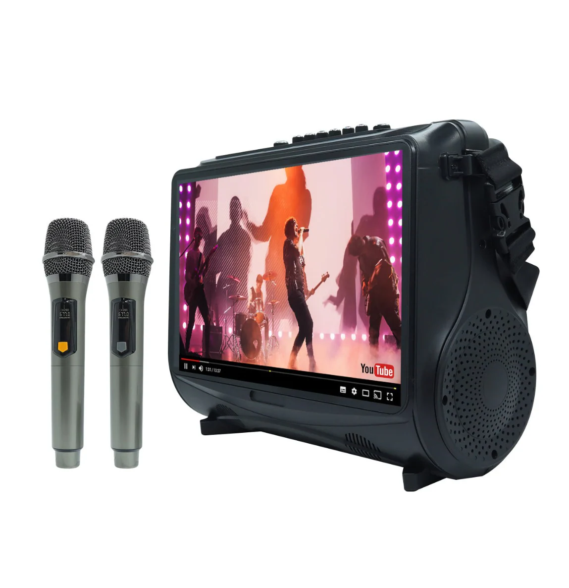 Weconic Eden Portable Karaoke Speaker with Single Wireless Microphone