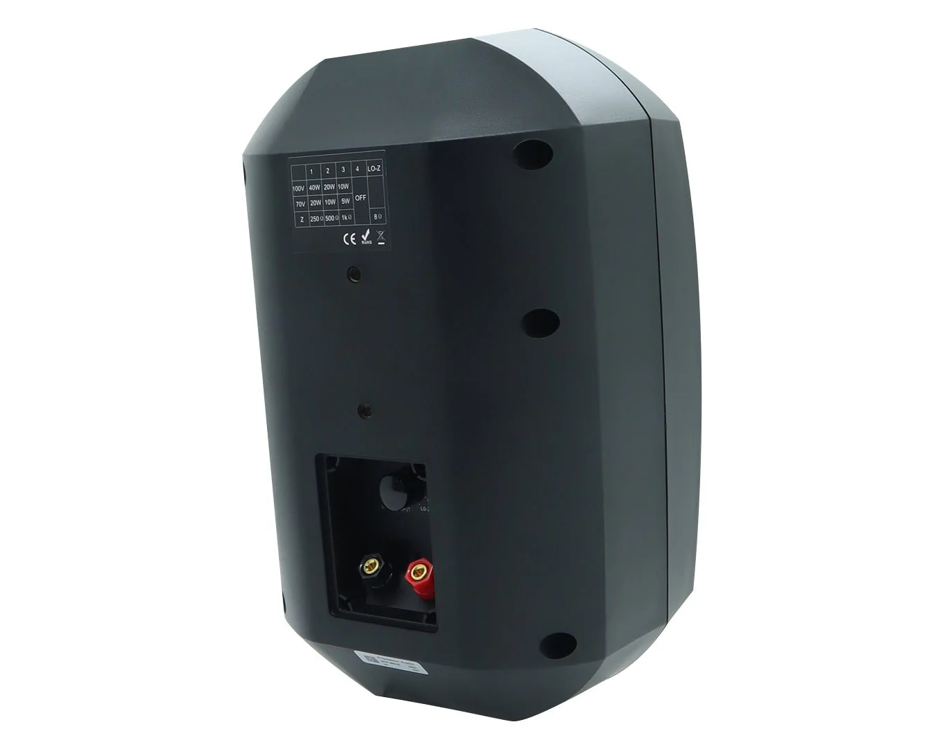 Weconic Waterproof Outdoor Wall Mount Speakers (Black) - Image 5