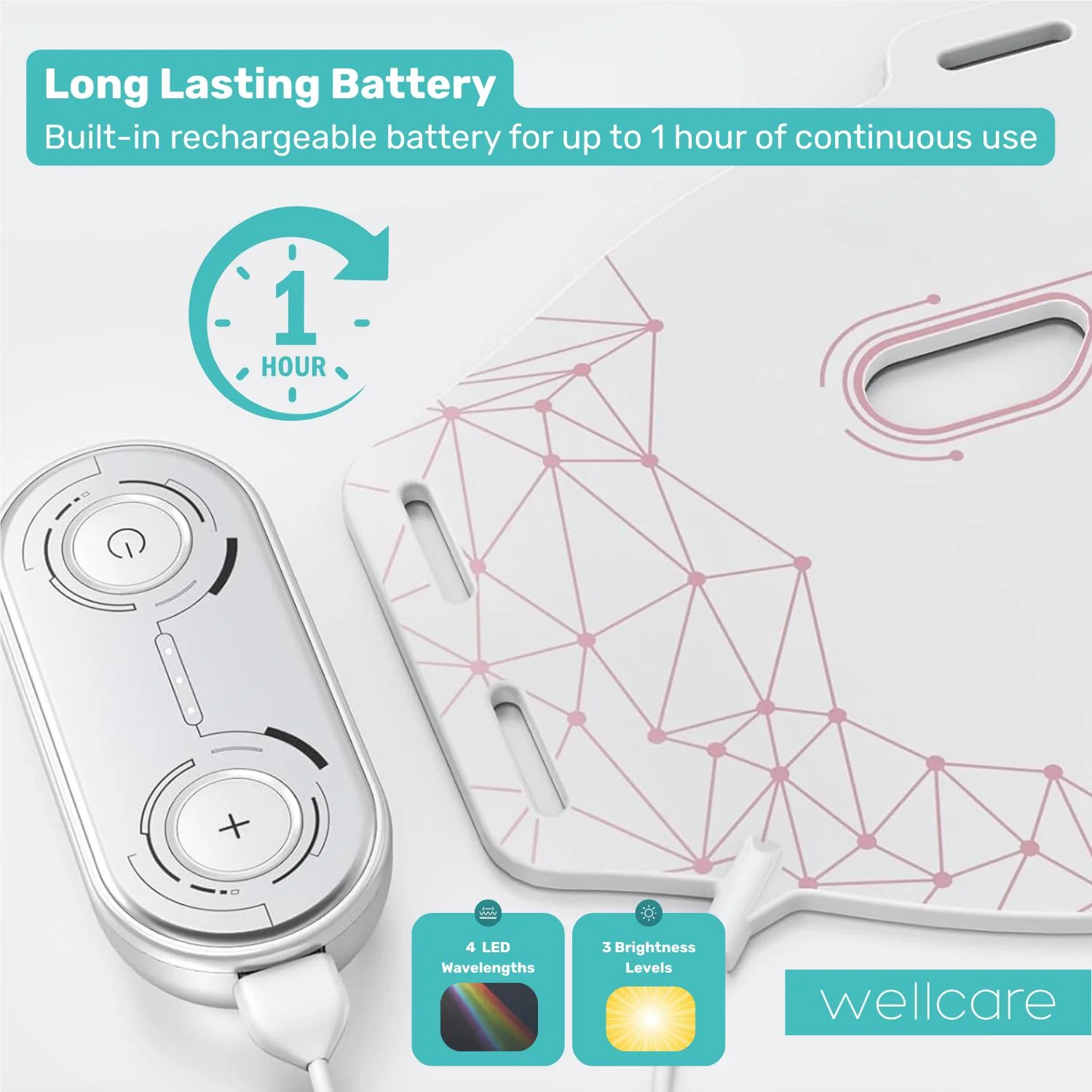 Wellcare LED Face Neck Mask - Image 9