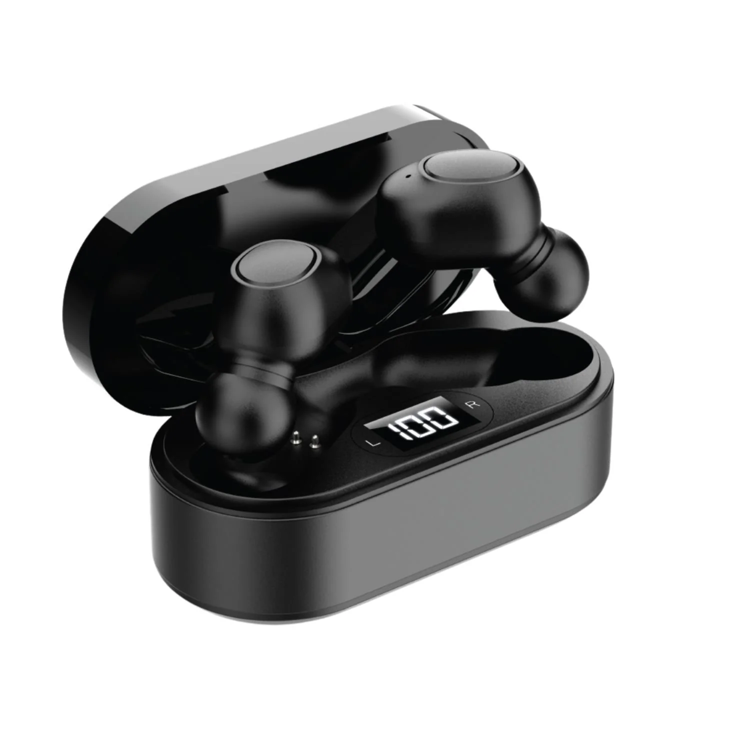 Wellcare TWS Sound Amplified Earbuds (Black)