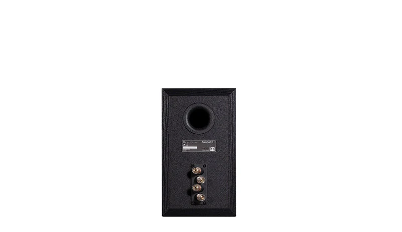 Wharfedale Diamond 12.1 Bookshelf Loudspeakers - Pair (Black) - Image 3