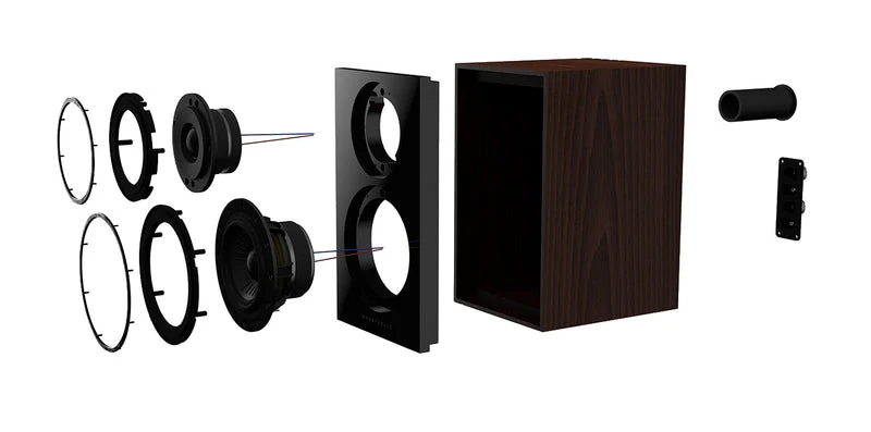 Wharfedale Diamond 12.2 Bookshelf Loudspeakers - Pair (Black) - Image 5