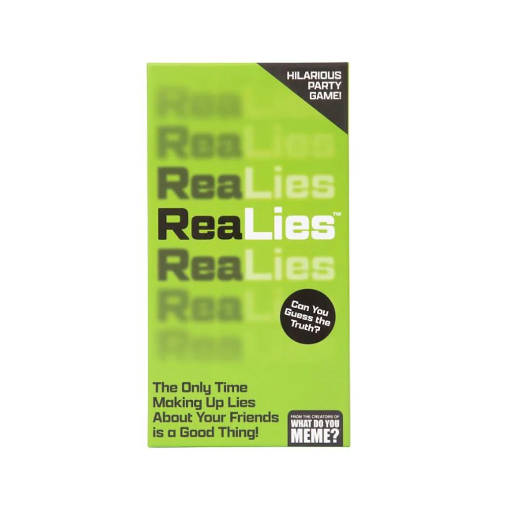 What Do You Meme Realies Friendship Knowledge Adult Party Card Game