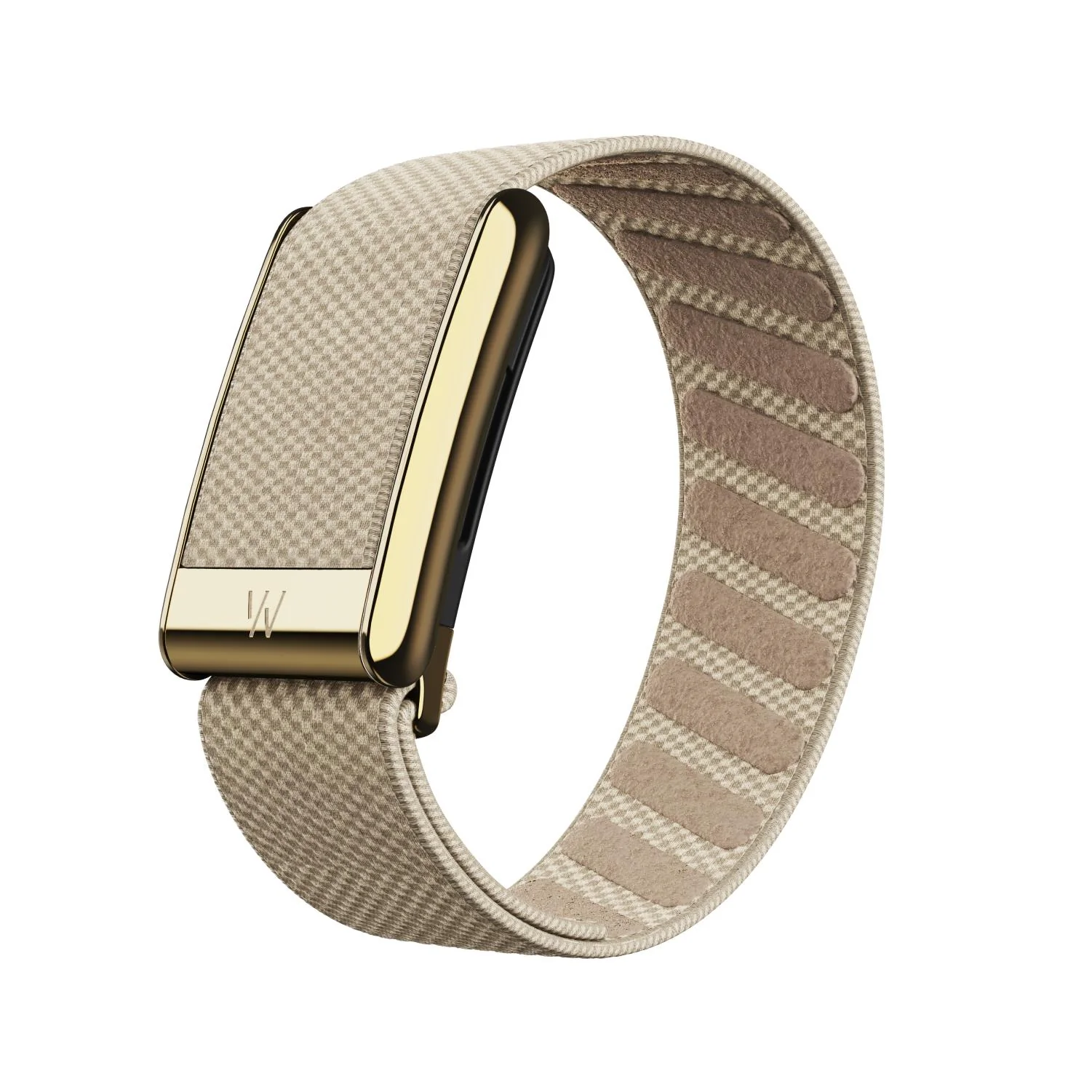 WHOOP SuperKnit Luxe Accessory Band 5.0 - Compatible with One and Peak (Dune/Gold) - Image 2